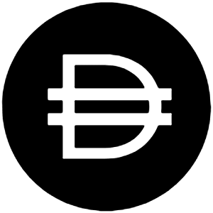 Dai Icon from Cryptocurrency Black Set