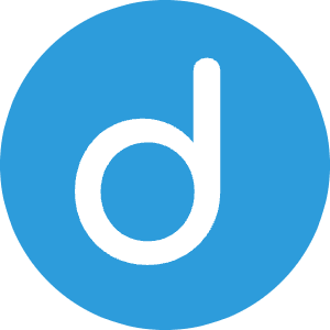 Dat Icon from Cryptocurrency Colors Set