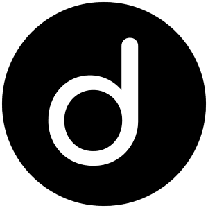 Dat Icon from Cryptocurrency Black Set
