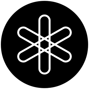 Dent Icon from Cryptocurrency Black Set