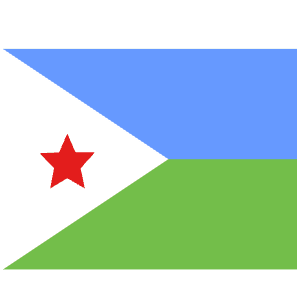 DJ Djibouti Icon from Flagpack Set