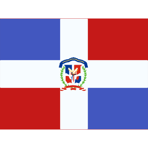 DO Dominican Republic Icon from Flagpack Set