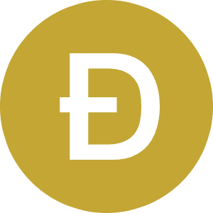 Doge Icon from Cryptocurrency Colors Set