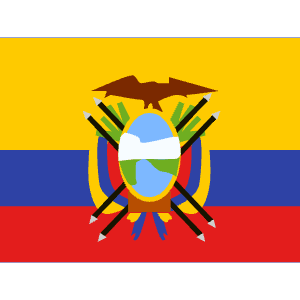 EC Ecuador Icon from Flagpack Set