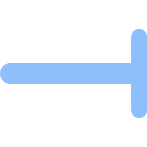 End Point Vertical Bar Icon from Core Flat Set