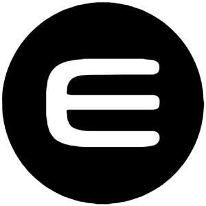 Enj Icon from Cryptocurrency Black Set