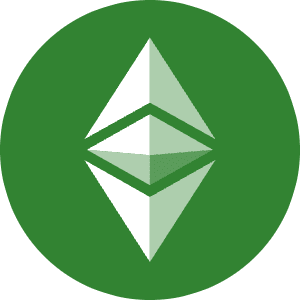 Etc Icon from Cryptocurrency Colors Set