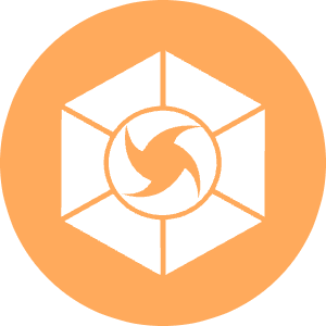 Exp Icon from Cryptocurrency Colors Set