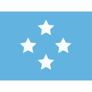FM Federated States Of Micronesia Icon from Flagpack Set