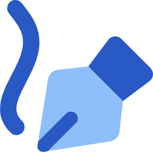 Freehand Tool Icon from Core Flat Set