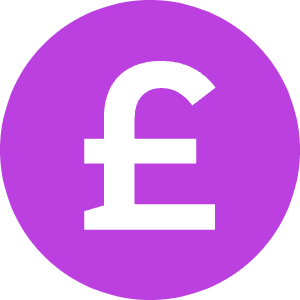 Gbp Icon from Cryptocurrency Colors Set