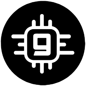 Gin Icon from Cryptocurrency Black Set