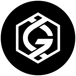 Grc Icon from Cryptocurrency Black Set