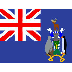 GS  S. Georgia And S. Sandwich Islands Icon from Flagpack Set
