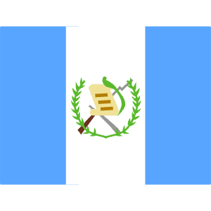 GT Guatemala Icon from Flagpack Set