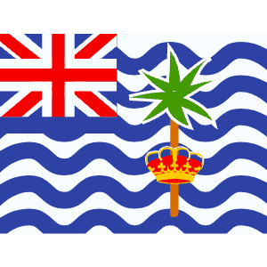 IO British Indian Ocean Territory Icon from Flagpack Set