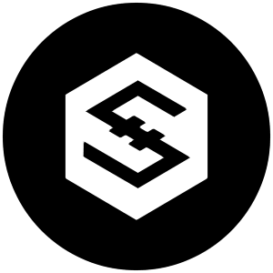 Iost Icon from Cryptocurrency Black Set