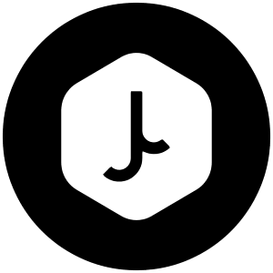 Jnt Icon from Cryptocurrency Black Set