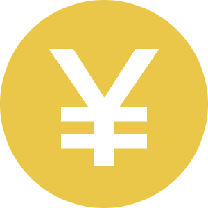 Jpy Icon from Cryptocurrency Colors Set