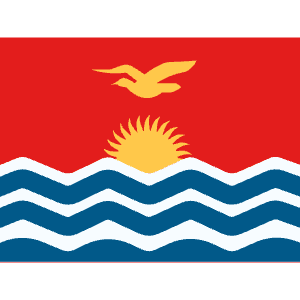 KI  Kiribati Icon from Flagpack Set