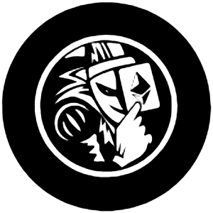 Klown Icon from Cryptocurrency Black Set