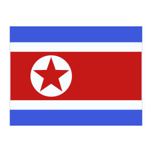KP Korea North Icon from Flagpack Set