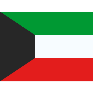 KW Kuwait Icon from Flagpack Set