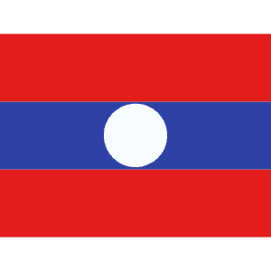 LA Laos Icon from Flagpack Set