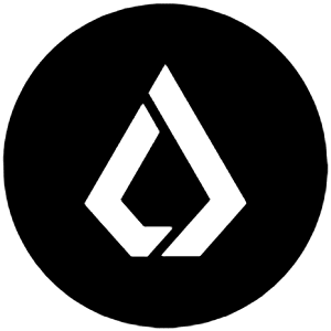 Lsk Icon from Cryptocurrency Black Set