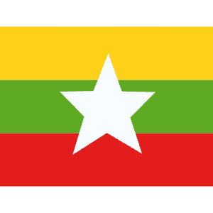 MM Myanmar Icon from Flagpack Set