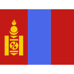 MN Mongolia Icon from Flagpack Set