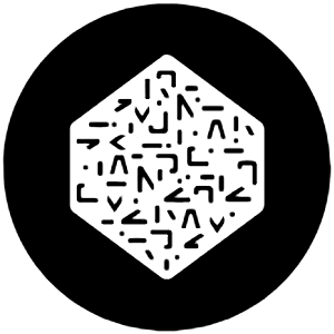 Nmr Icon from Cryptocurrency Black Set