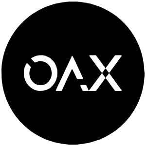 Oax Icon from Cryptocurrency Black Set