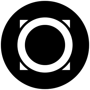 Omni Icon from Cryptocurrency Black Set