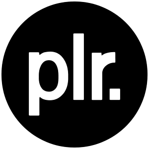 Plr Icon from Cryptocurrency Black Set