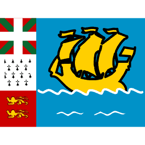 PM St. Pierre & Miquelon Icon from Flagpack Set