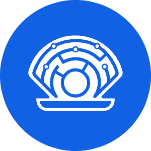Prl Icon from Cryptocurrency Colors Set