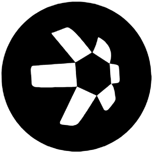Qnt Icon from Cryptocurrency Black Set