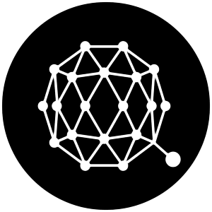 Qtum Icon from Cryptocurrency Black Set