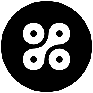 Rads Icon from Cryptocurrency Black Set