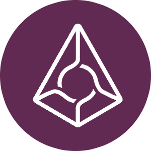 Rep Icon from Cryptocurrency Colors Set