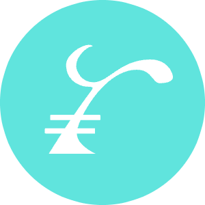 Ric Icon from Cryptocurrency Colors Set