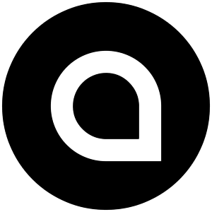 Sc Icon from Cryptocurrency Black Set