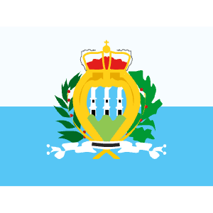 SM San Marino Icon from Flagpack Set