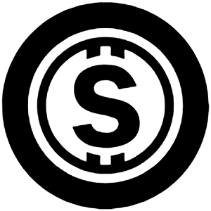 Soc Icon from Cryptocurrency Black Set