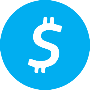 Start Icon from Cryptocurrency Colors Set