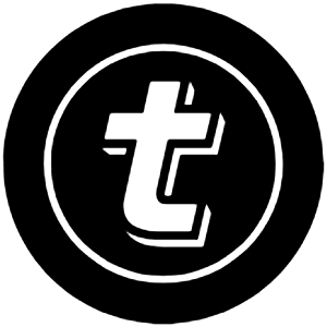 Tpay Icon from Cryptocurrency Black Set