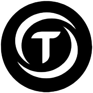 Tusd Icon from Cryptocurrency Black Set