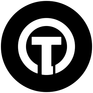Tzc Icon from Cryptocurrency Black Set