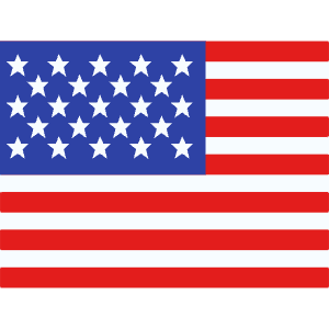 US United States Icon from Flagpack Set